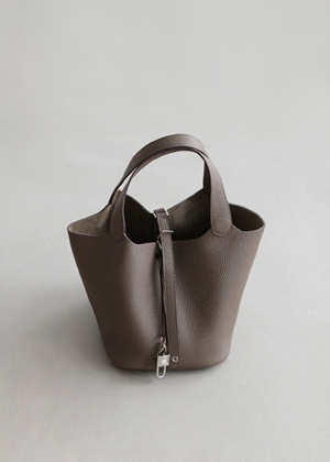 annanblue-Leather Picotan bag♡韓國女裝袋